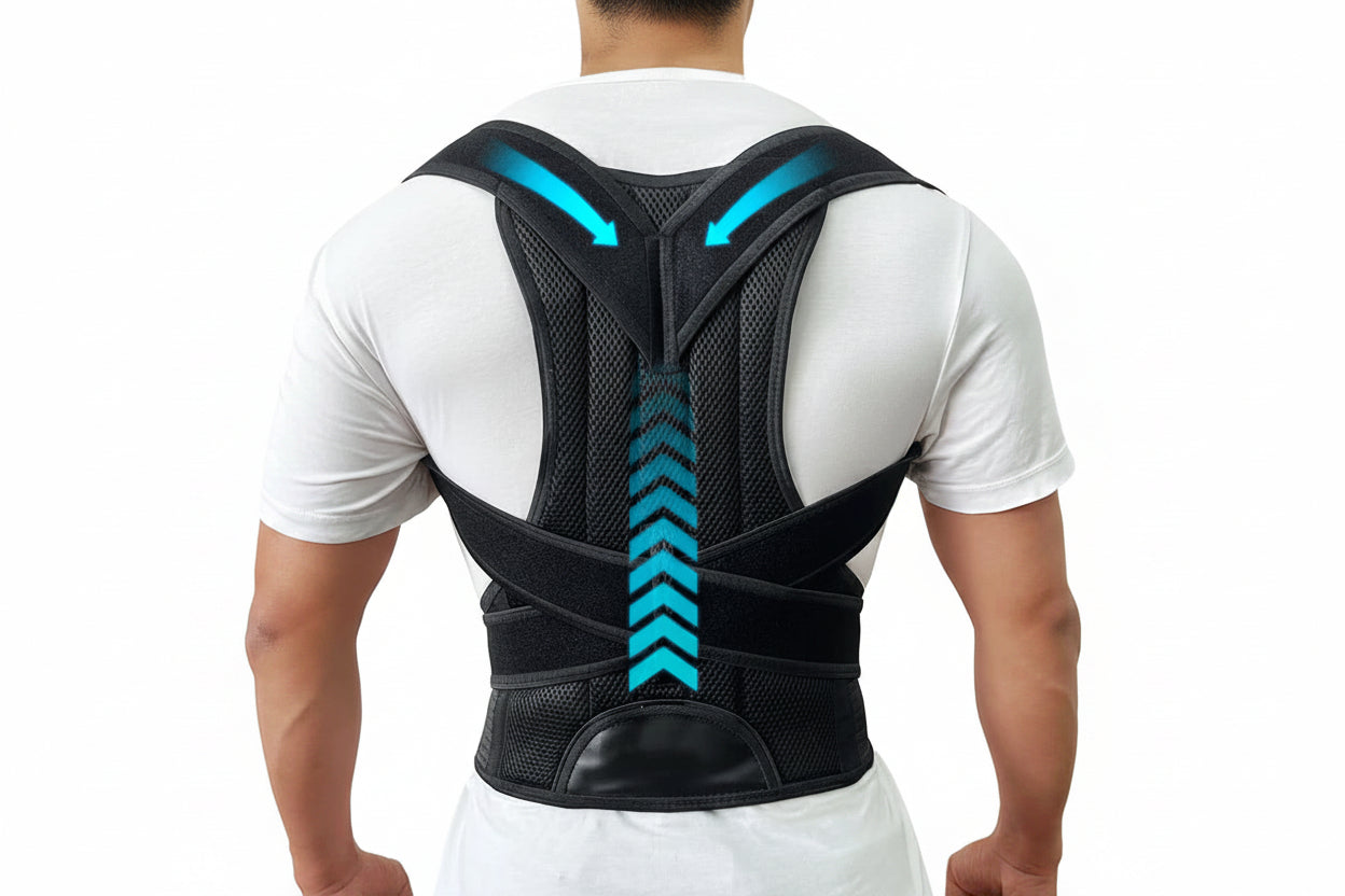 Back Brace Posture Corrector for Women & Men,Back Straightener, Scoliosis and Hunchback Correction,Adjustable Posture Trainer