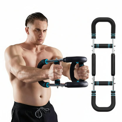 HOTWAVE Arm Trainer, Adjustable Chest Workout Equipment, Arm Trainer for Men, Chest Trainer for Men, Shoulder Muscle Training, Portable Spring Resistance Home Fitness Equipment Summerwins Backtoschool