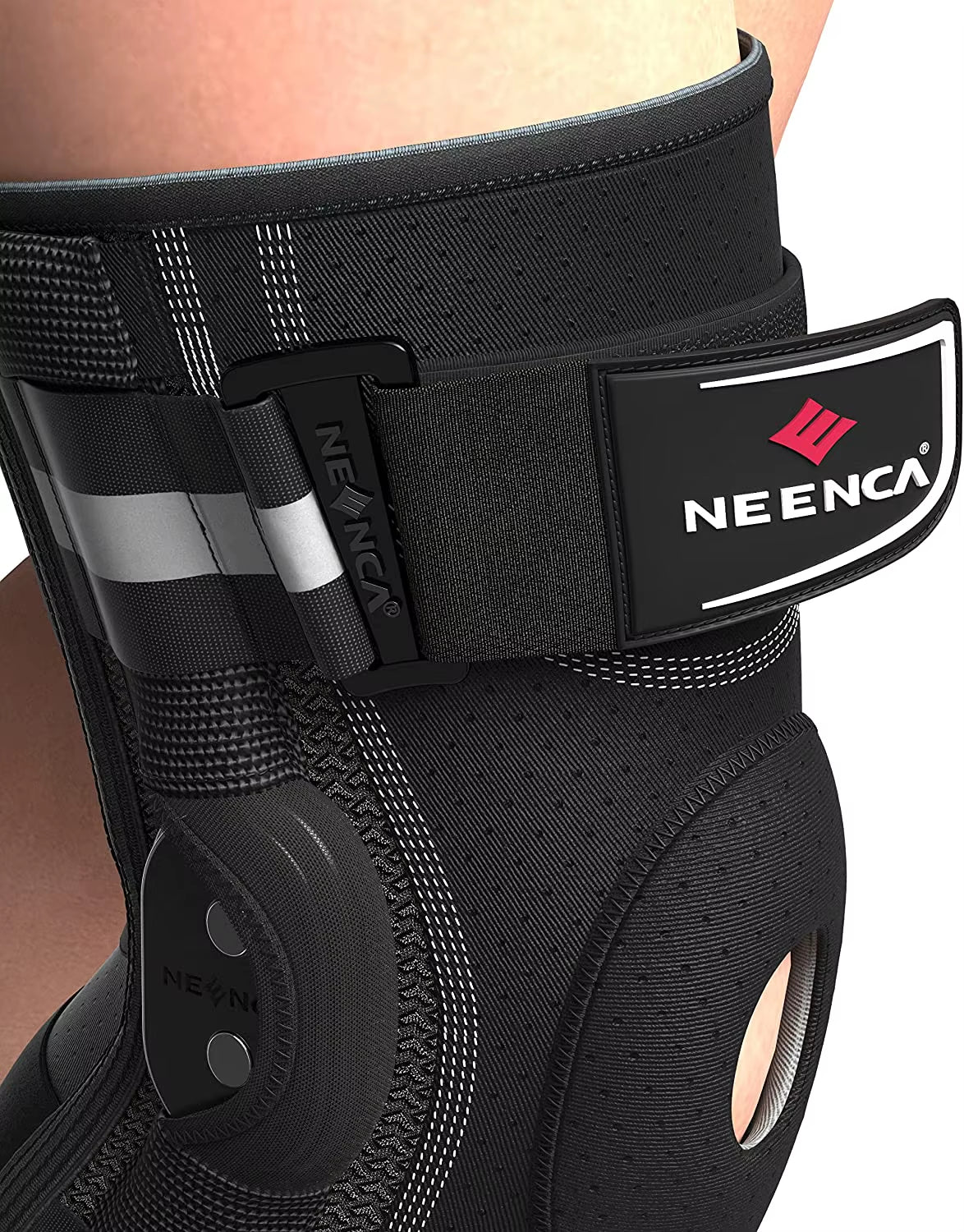 Hinged Knee Brace for Knee Pain Knee Support with Side Stabilizers Joint Pain Relief Arthritis Meniscus Tear ACL PCL