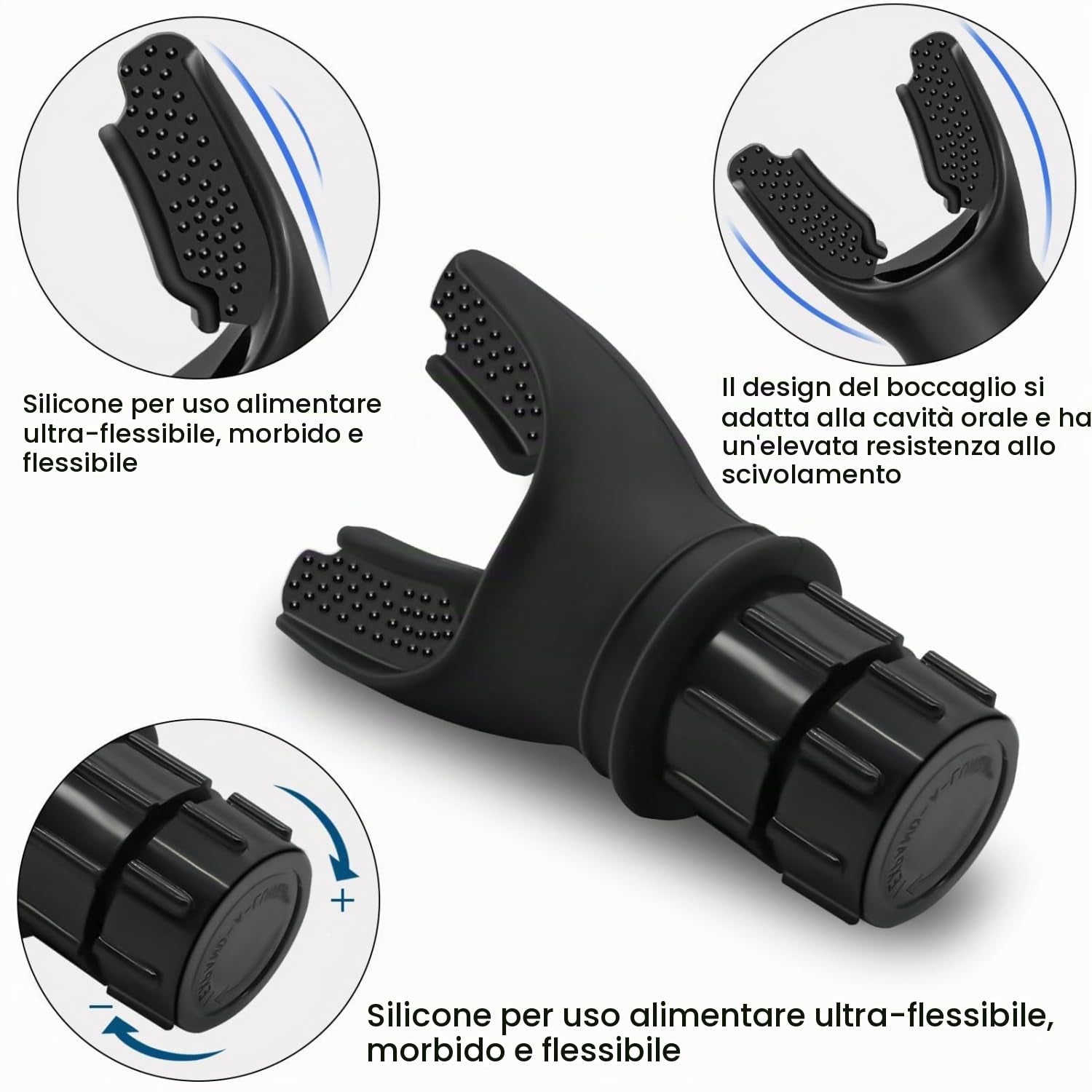 Dispositivo Allenamento Di Ipossia, 2 Pezzi Dispositivo Di Esercizio Di Respirazione Portatile Lung Trainer Sport Con Resistenze Regolabili per Allenamento Di Resistenza